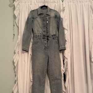 Women's Denim Jumpsuit